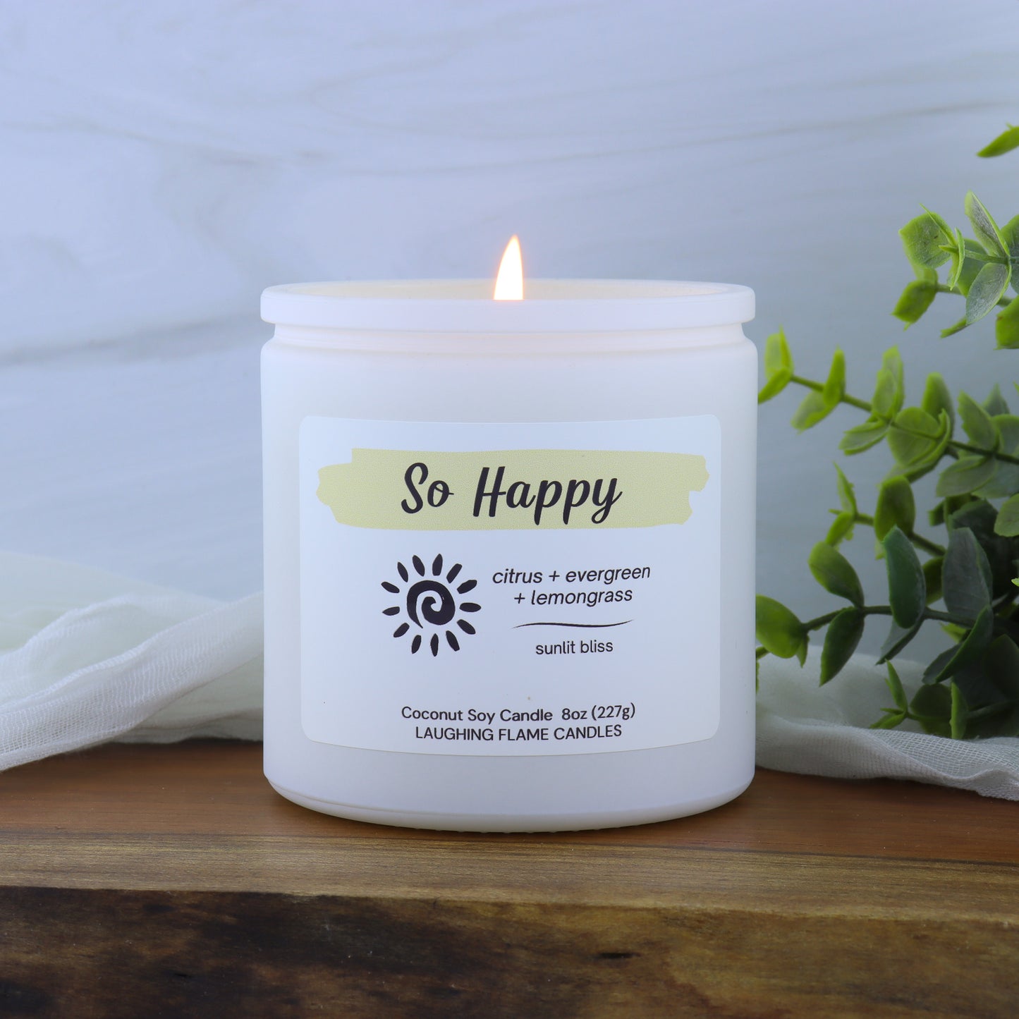 So Happy | citrus + evergreen + lemongrass