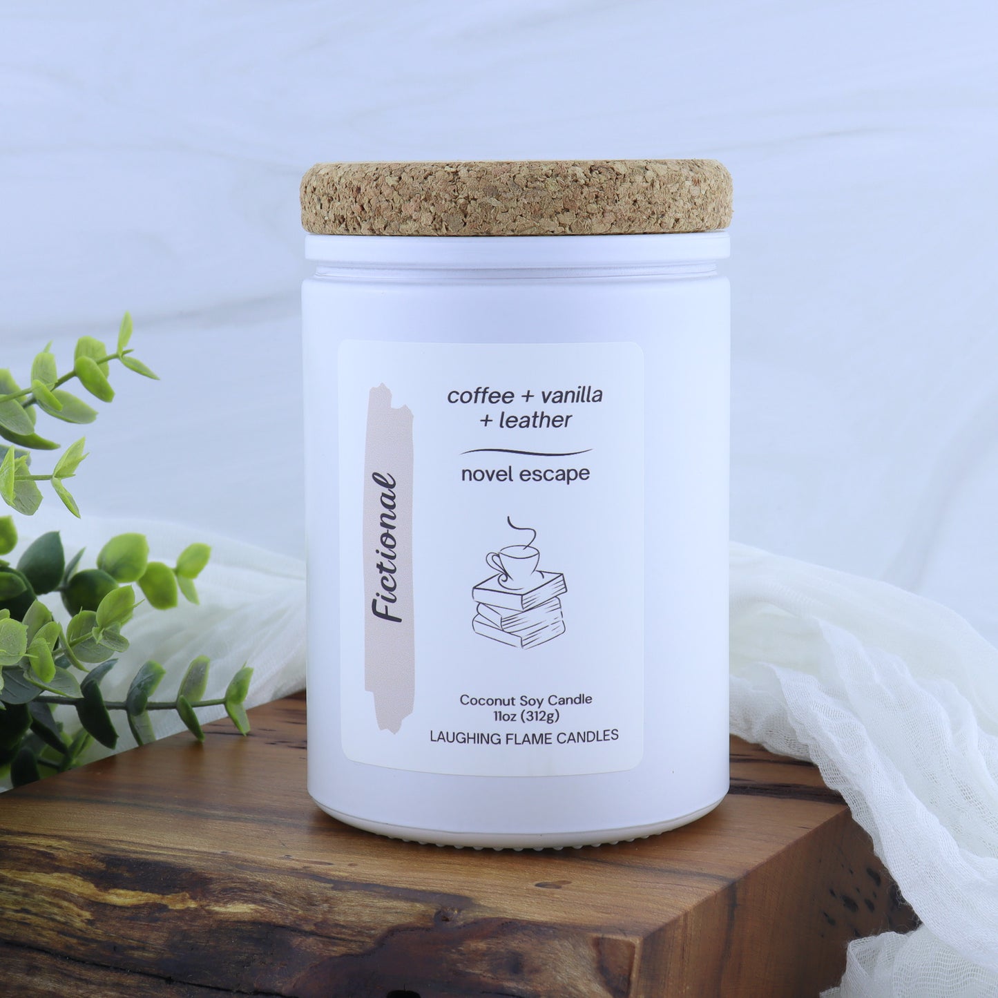 Fictional | coffee + vanilla + leather