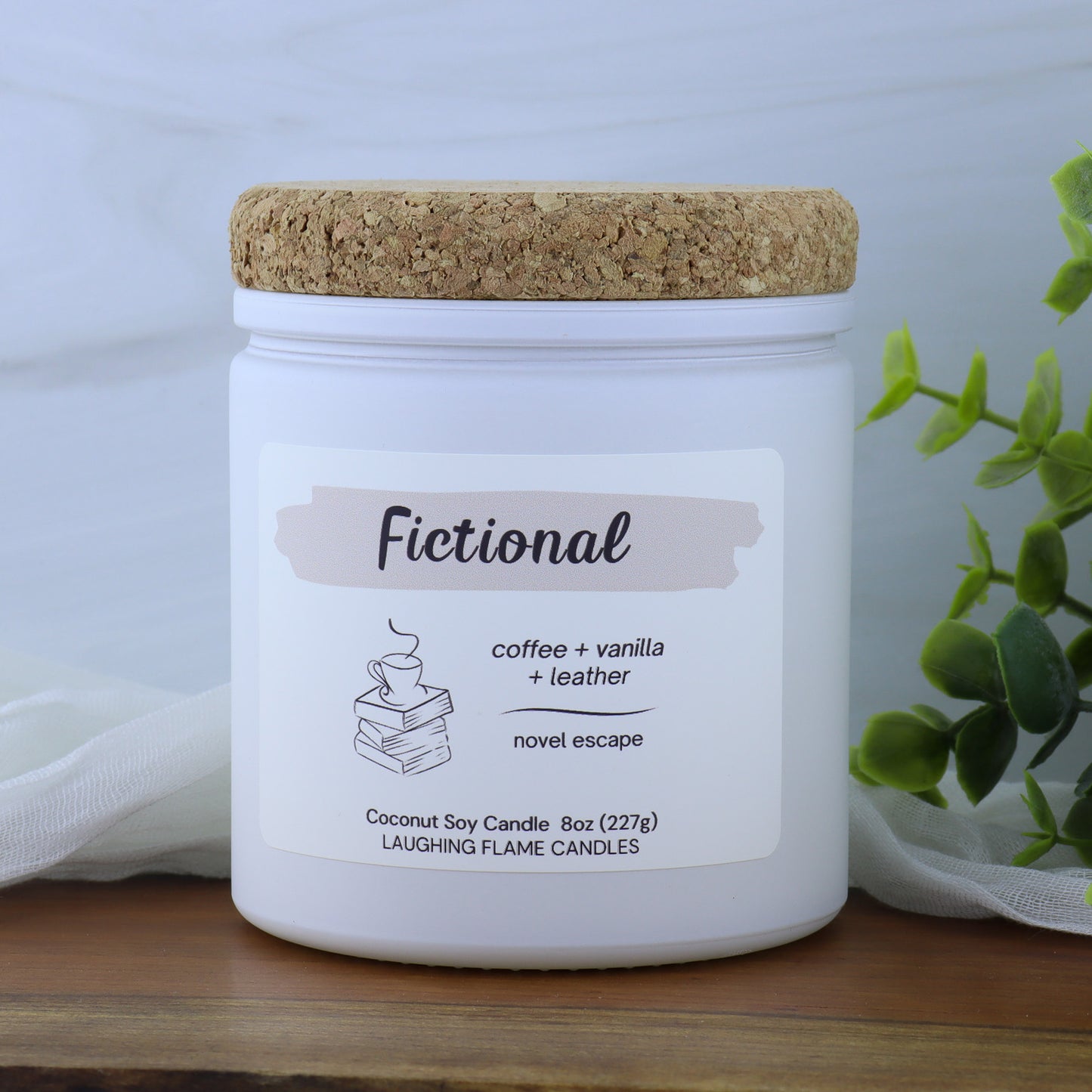 Fictional | coffee + vanilla + leather