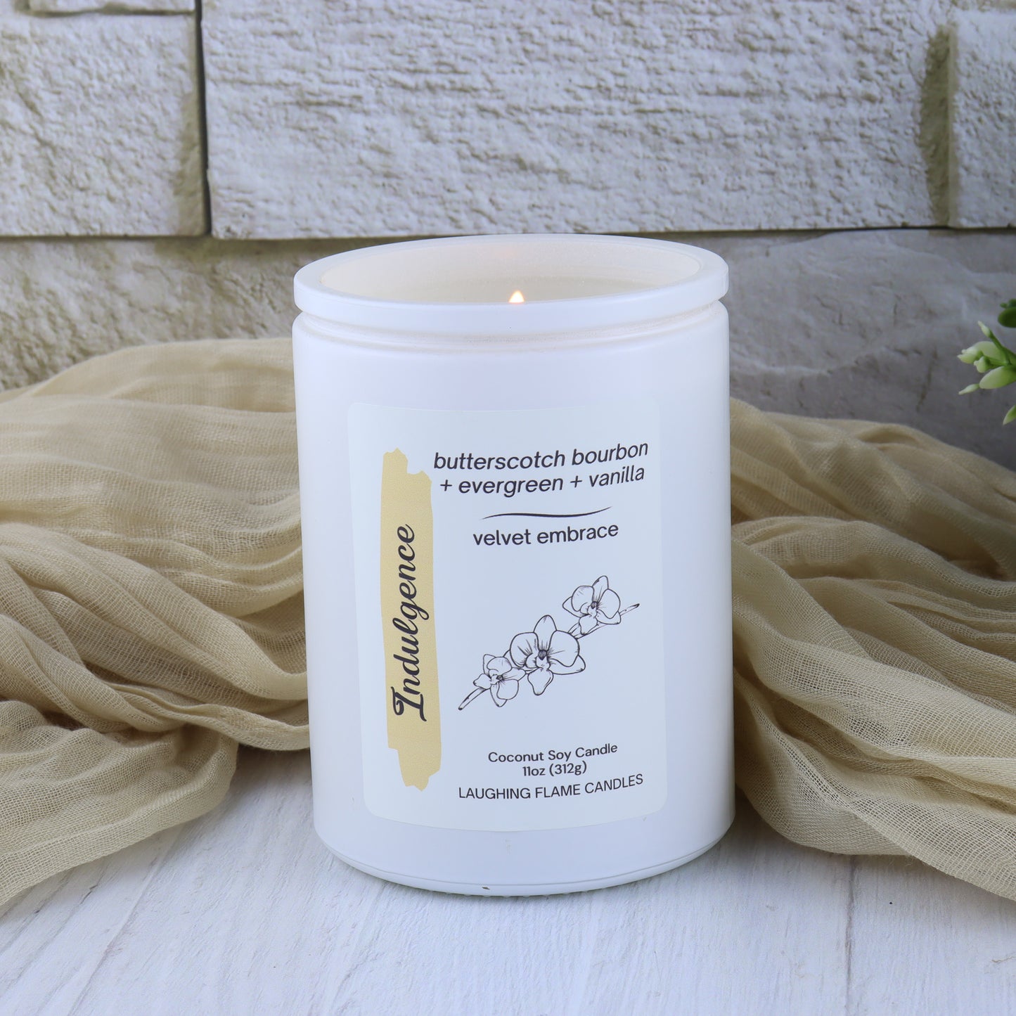 Indulgence | butterscotch bourbon + evergreen + vanilla