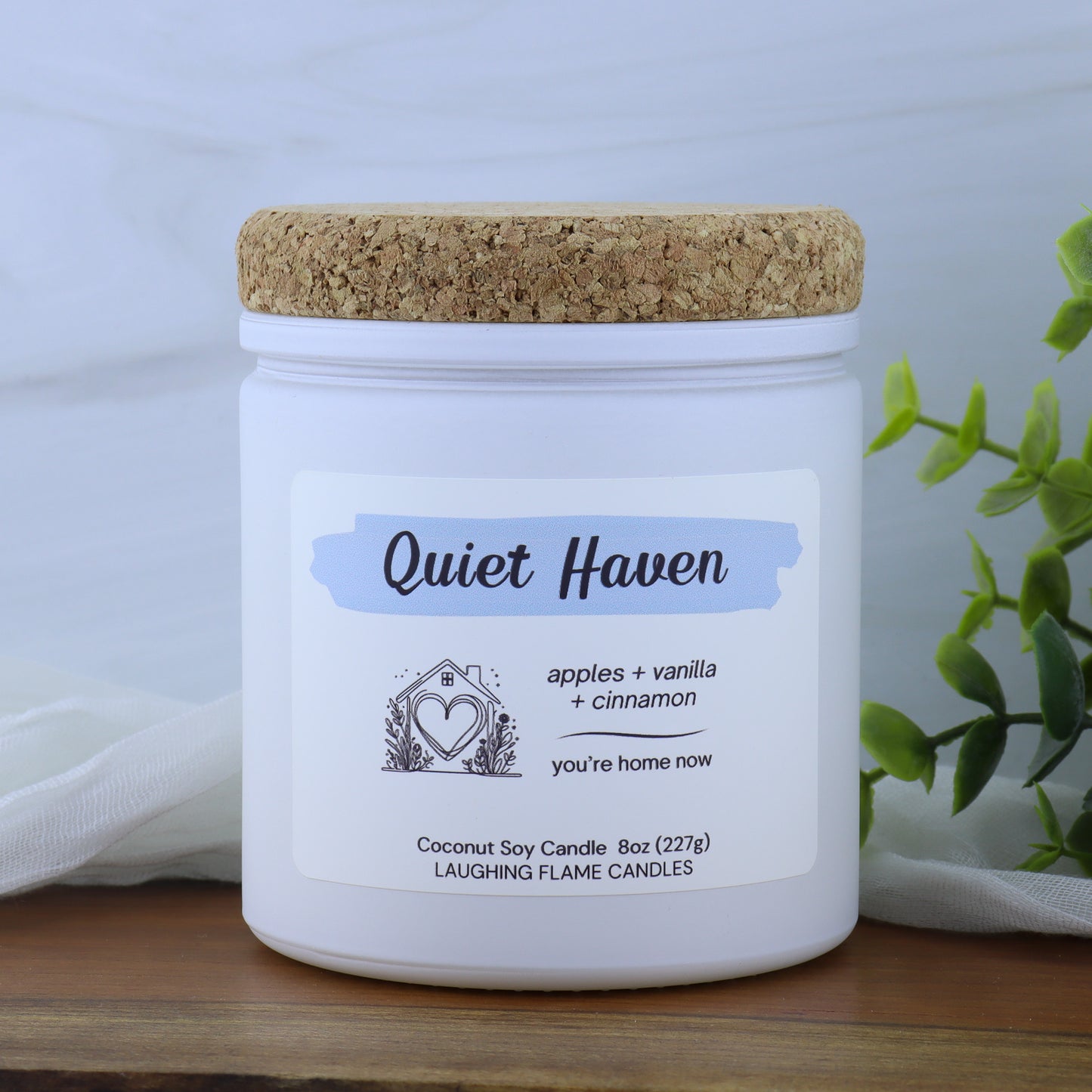 Quiet Haven | apples + vanilla + cinnamon