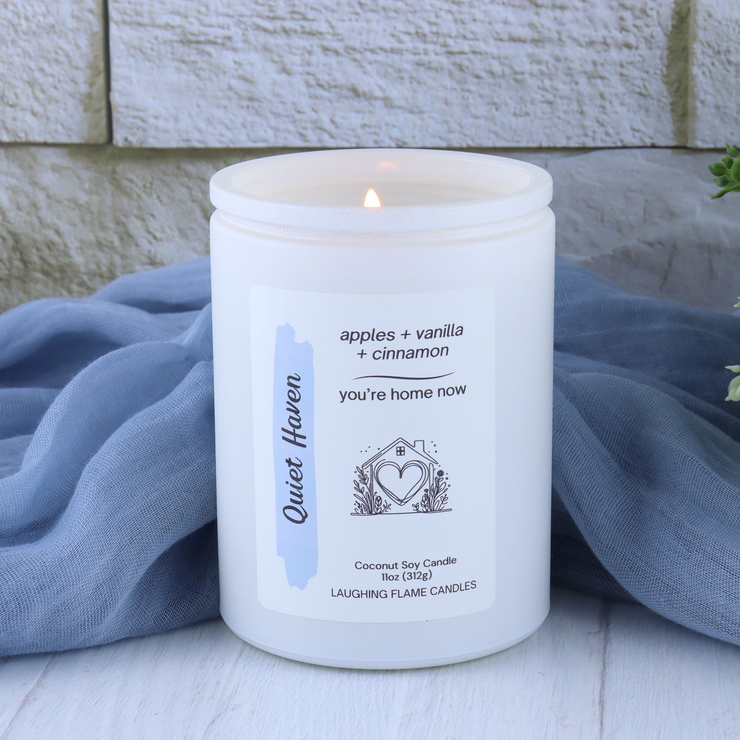 Quiet Haven | apples + vanilla + cinnamon