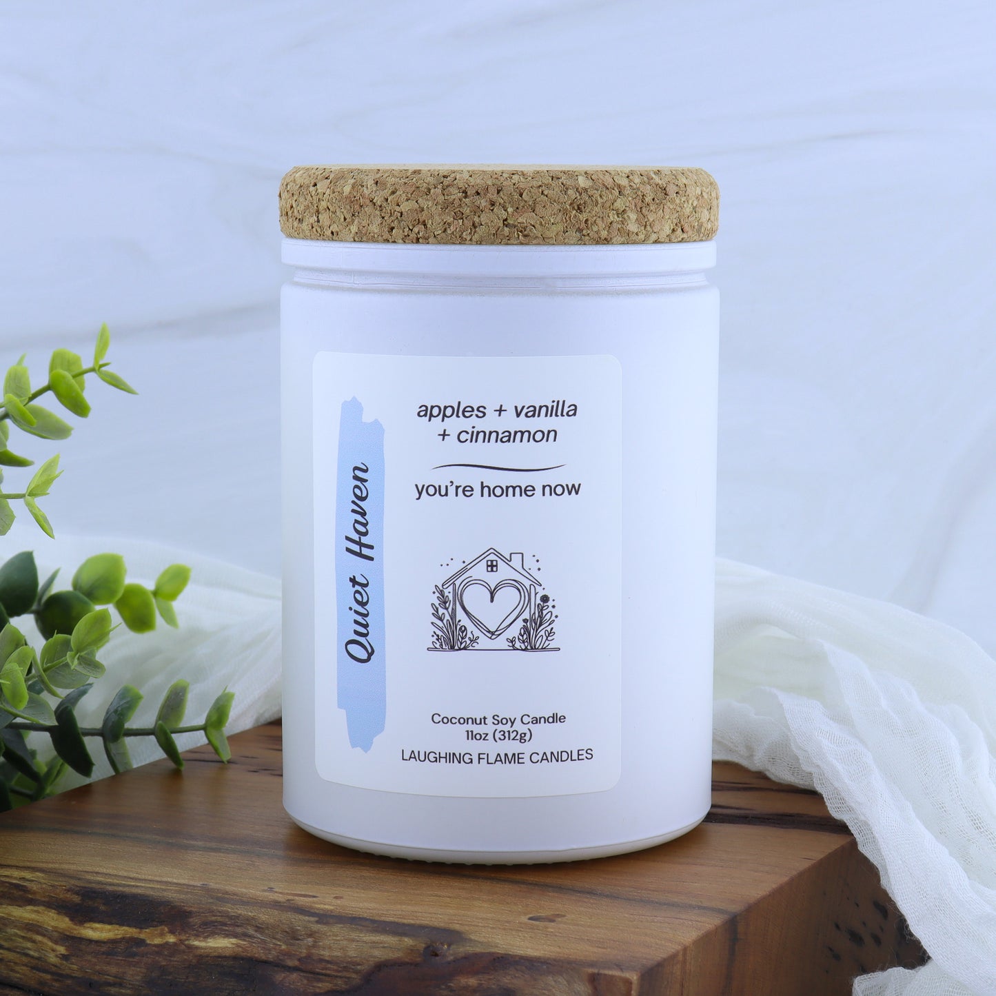 Quiet Haven | apples + vanilla + cinnamon