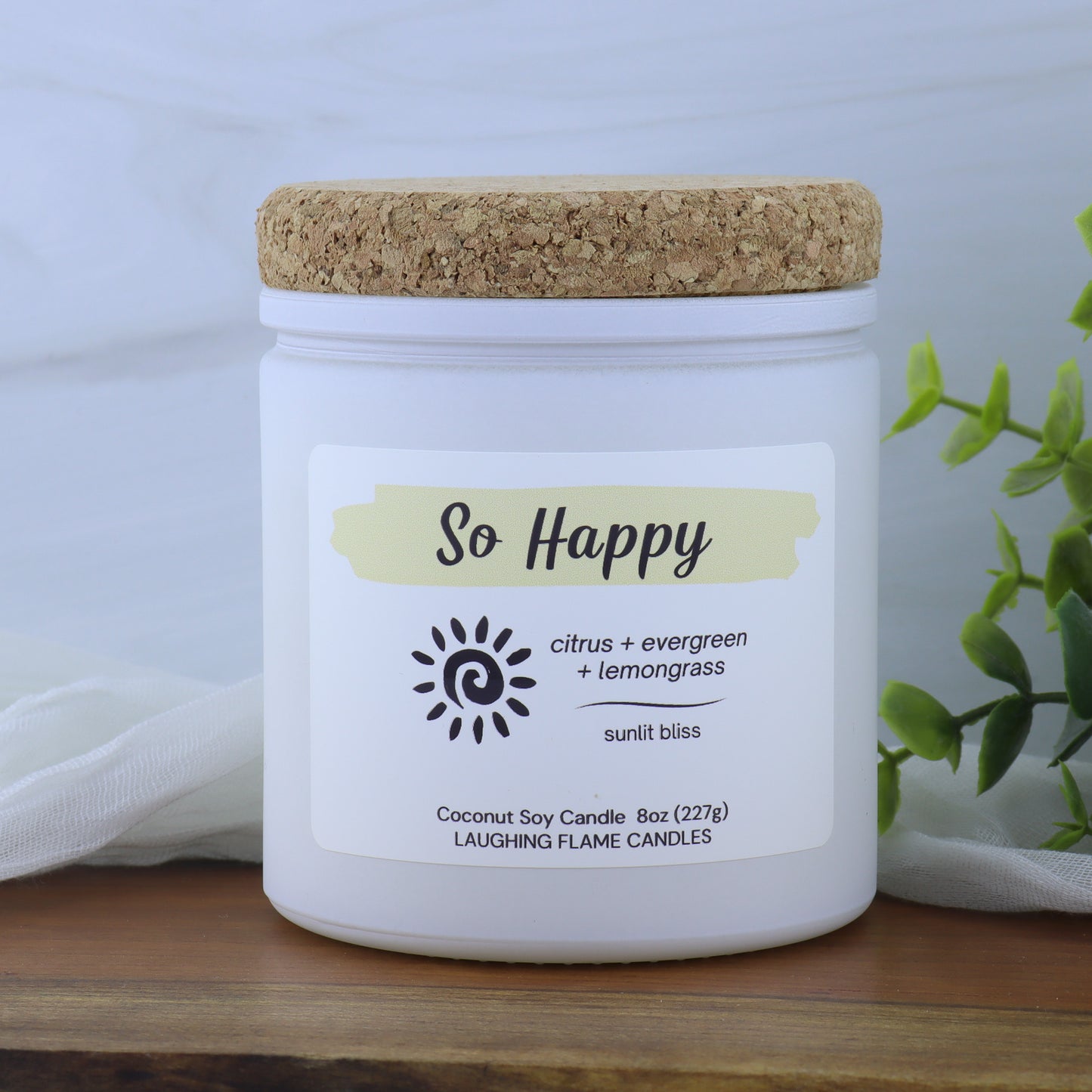 So Happy | citrus + evergreen + lemongrass