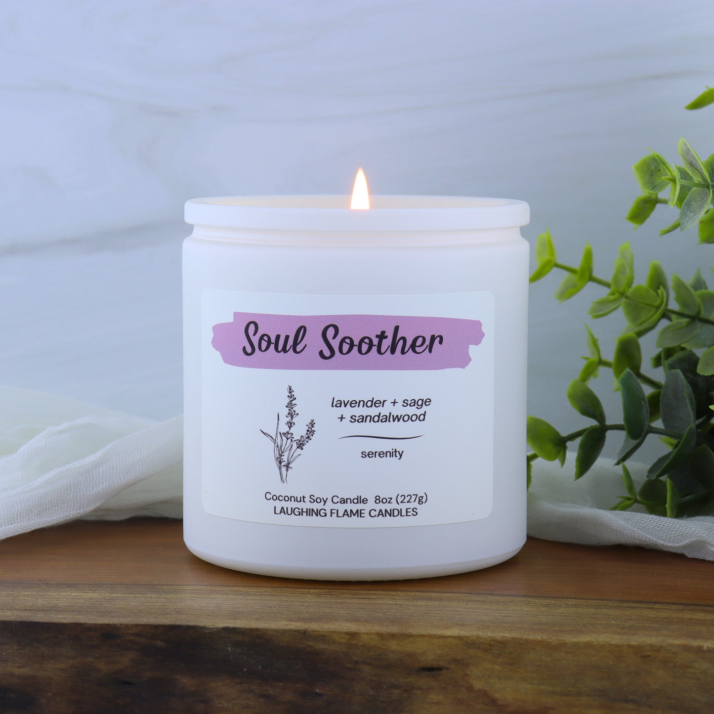Soul Soother | lavender + sage + sandalwood
